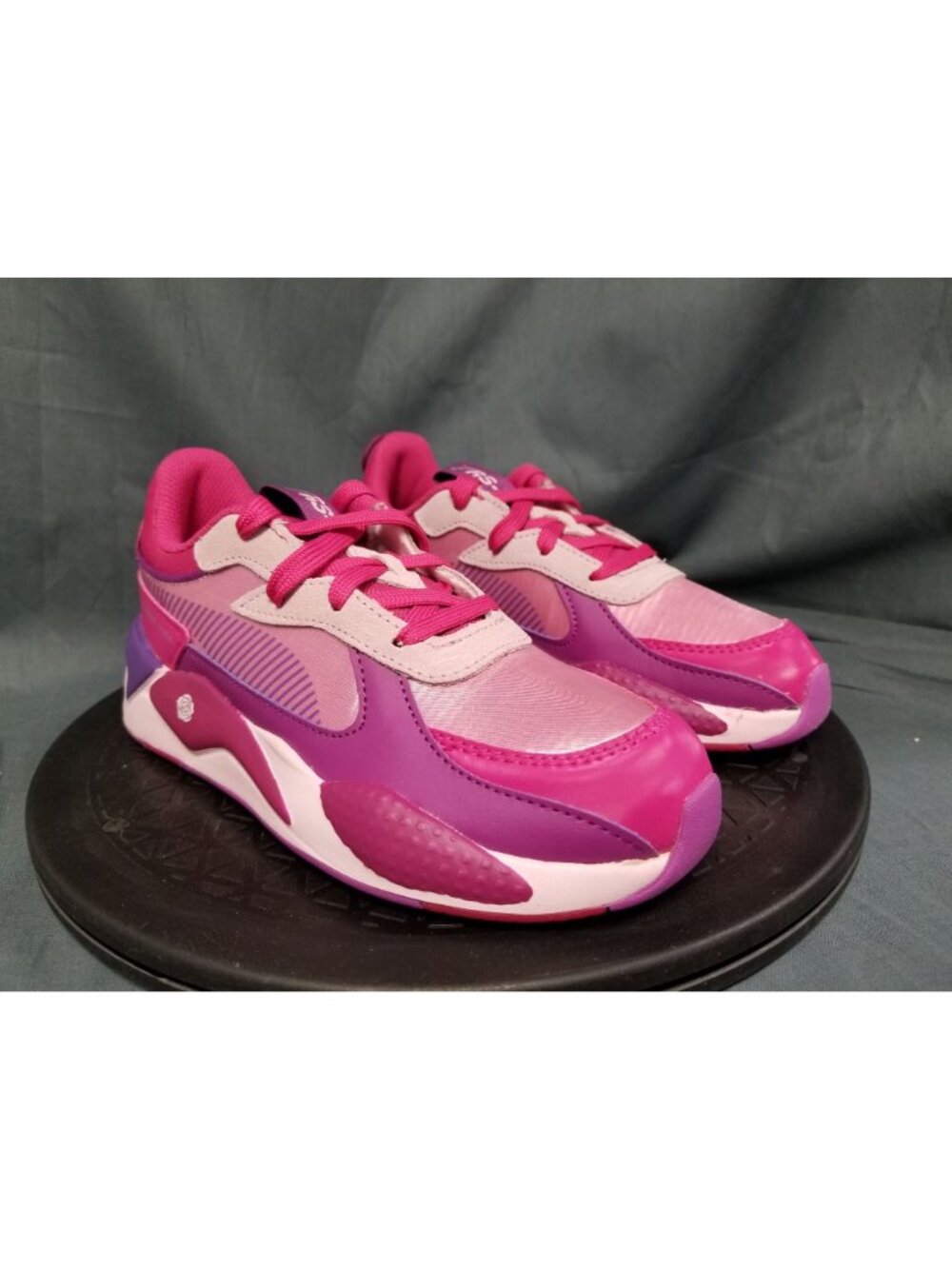 Puma RS-X Rose PS Sneakers Purple/Pink Girls Size 2.5c NEW NO BOX! - Picture 10 of 11